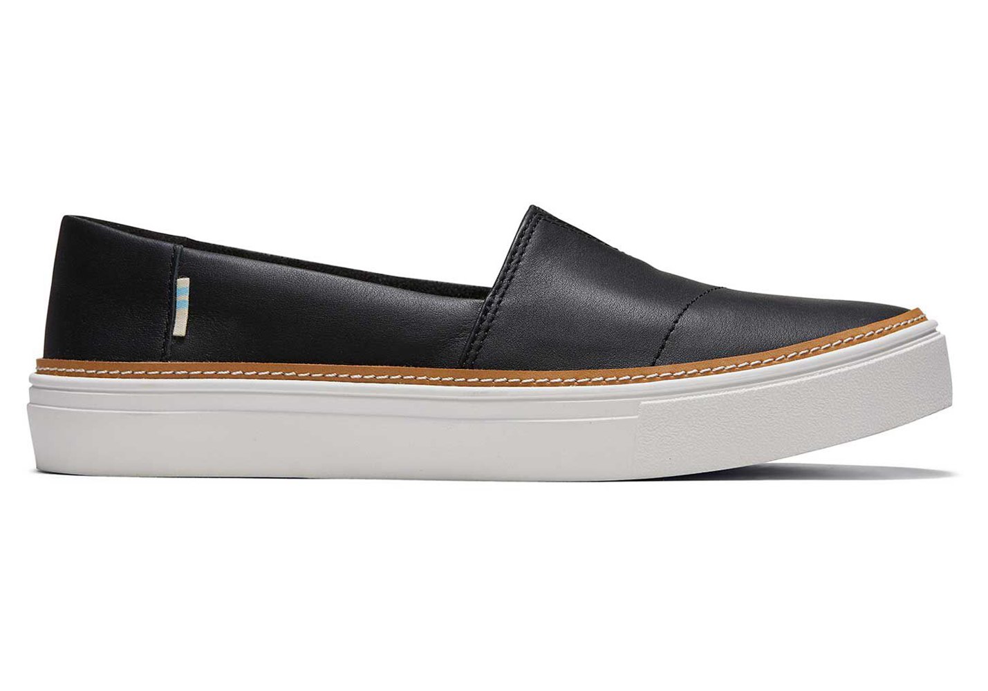 Toms Slip On Damskie Czarne - Parker - 05LNAKQMH